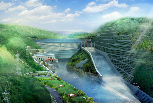 西宁老挝南塔河1号水电站项目
